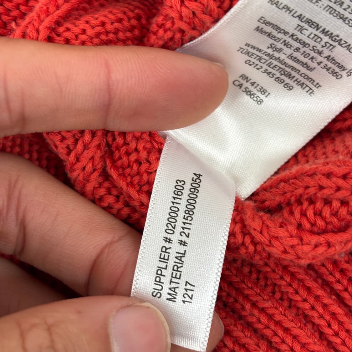 폴로 피마코튼 니트  상품이미지9