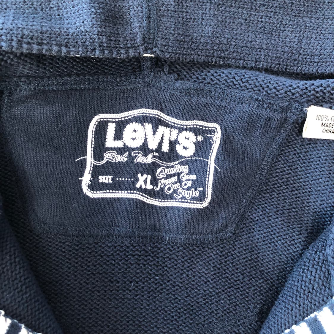 리바이스 니트 후드집업  상품이미지5