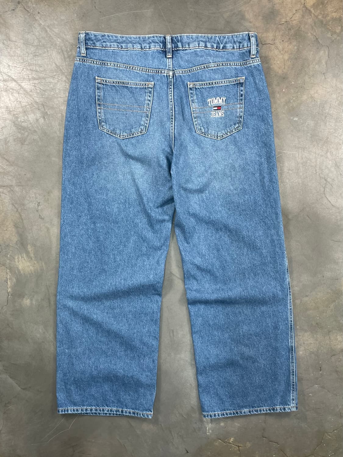 타미 진스 와이드 데님 팬츠 상품이미지1