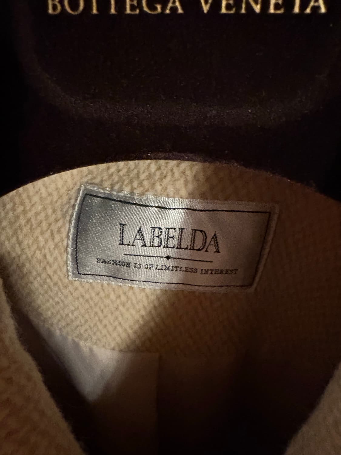 LABELDA 크리미 베이지 코트 Japan 상품이미지2