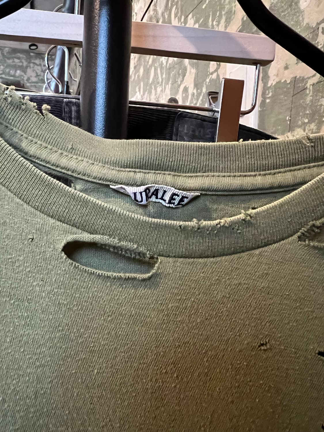 오라리 디스트레스트 티셔츠 상품이미지3