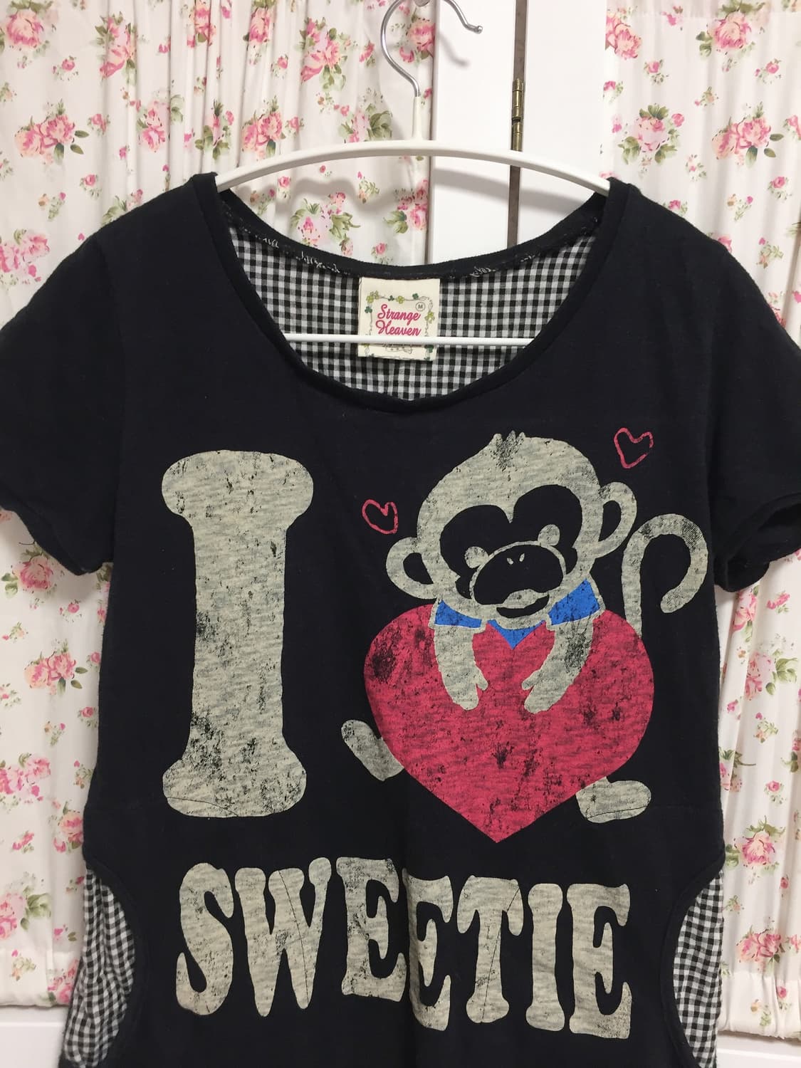 빈티지 모리 원숭이 반팔 상품이미지2