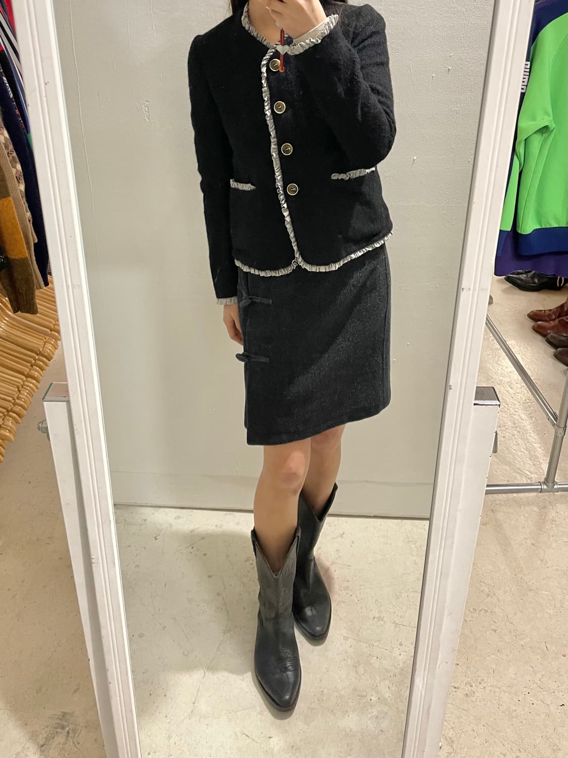 JUNKO SHIMADA duffle skirt 상품이미지1