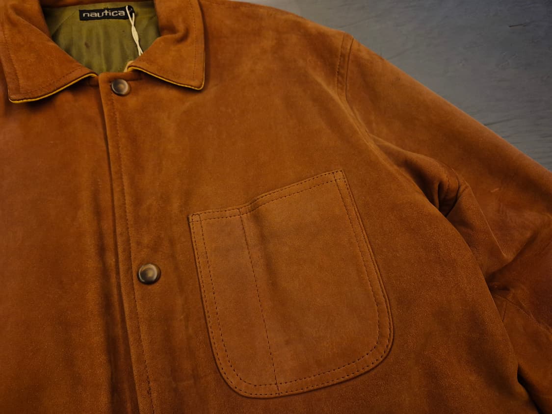 90s NAUTICA 양가죽 자켓 상품이미지4