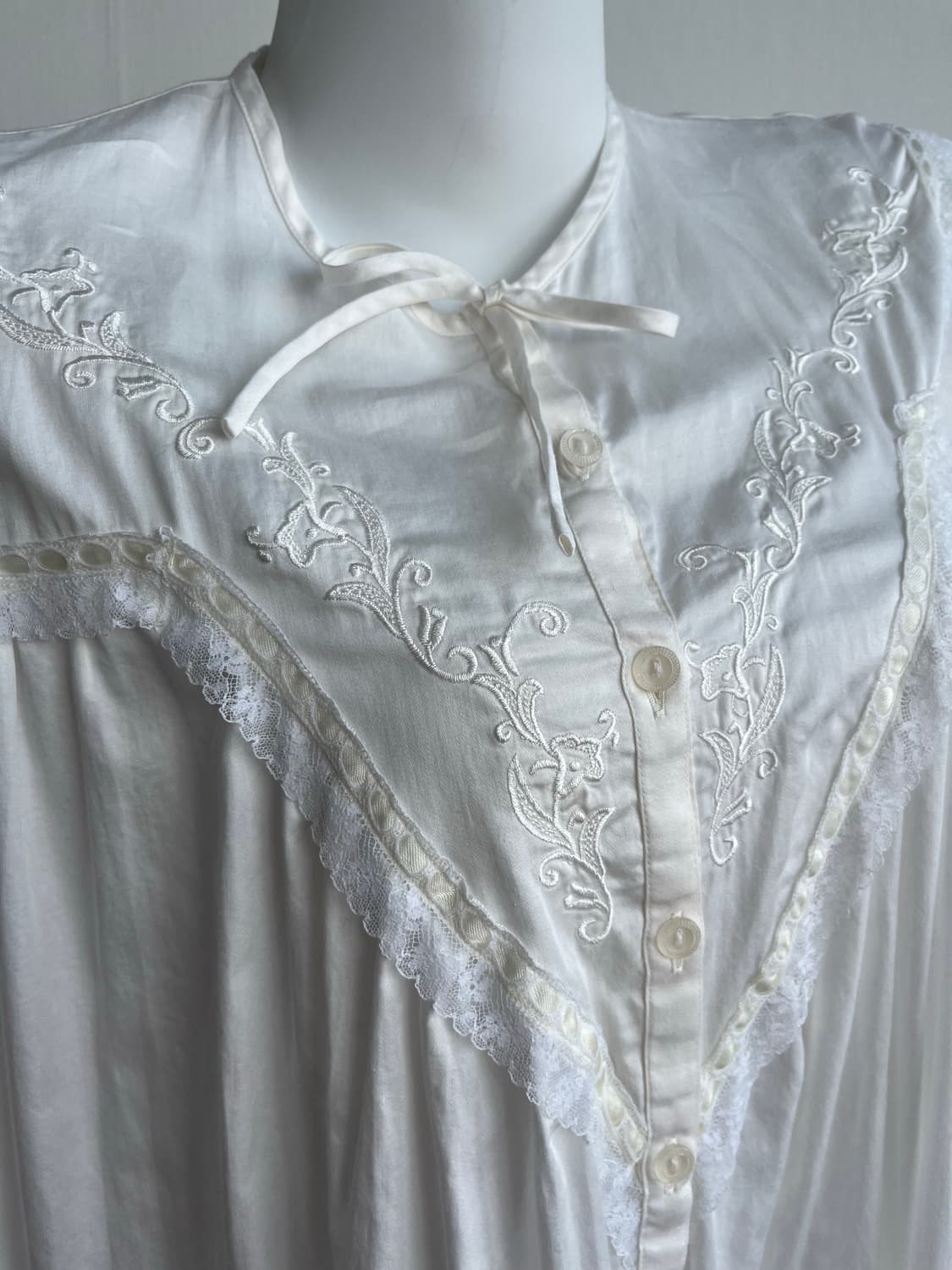 Agatamoda 빈티지 레이스 나이트 원피스  상품이미지2