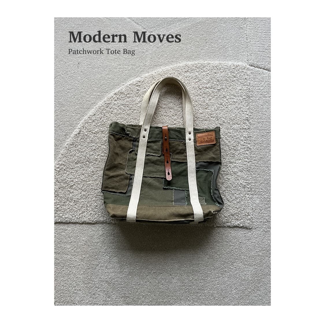 modern moves 패치워크 토트백 상품이미지1