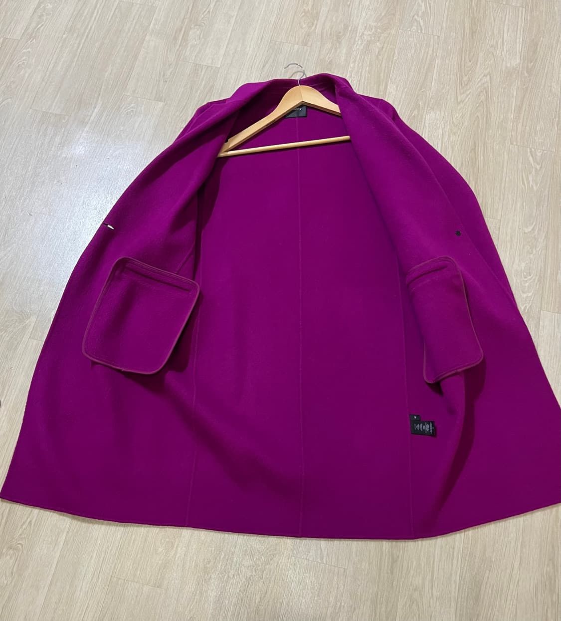 띠어리 울 캐시미어 혼방 코트 상품이미지8