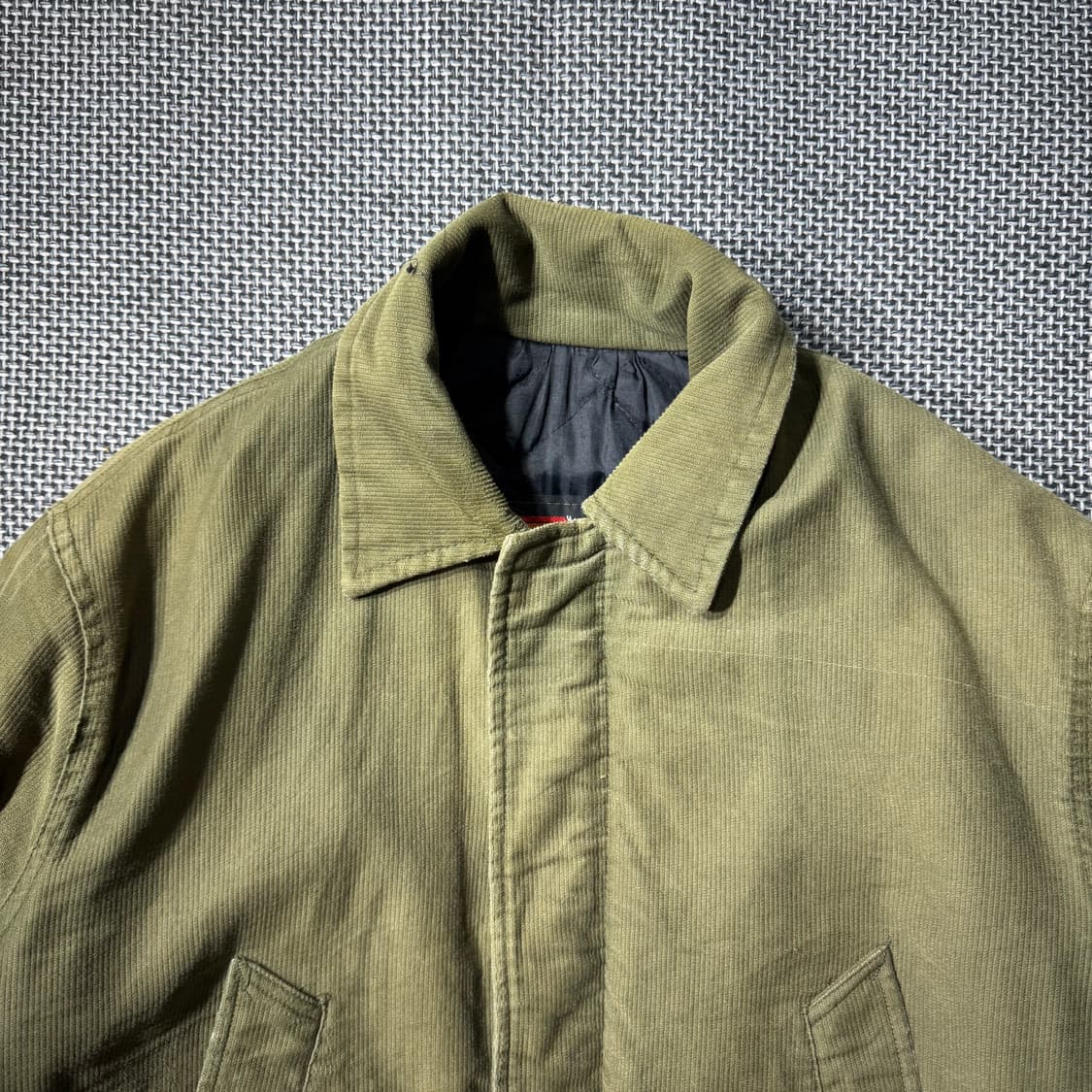 빈티지 워크 자켓 그린 (L/OLD-8326 ) 상품이미지2