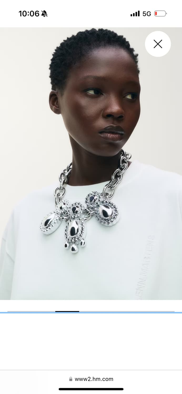 글렌마틴스 티셔츠 화이트 M 상품이미지3