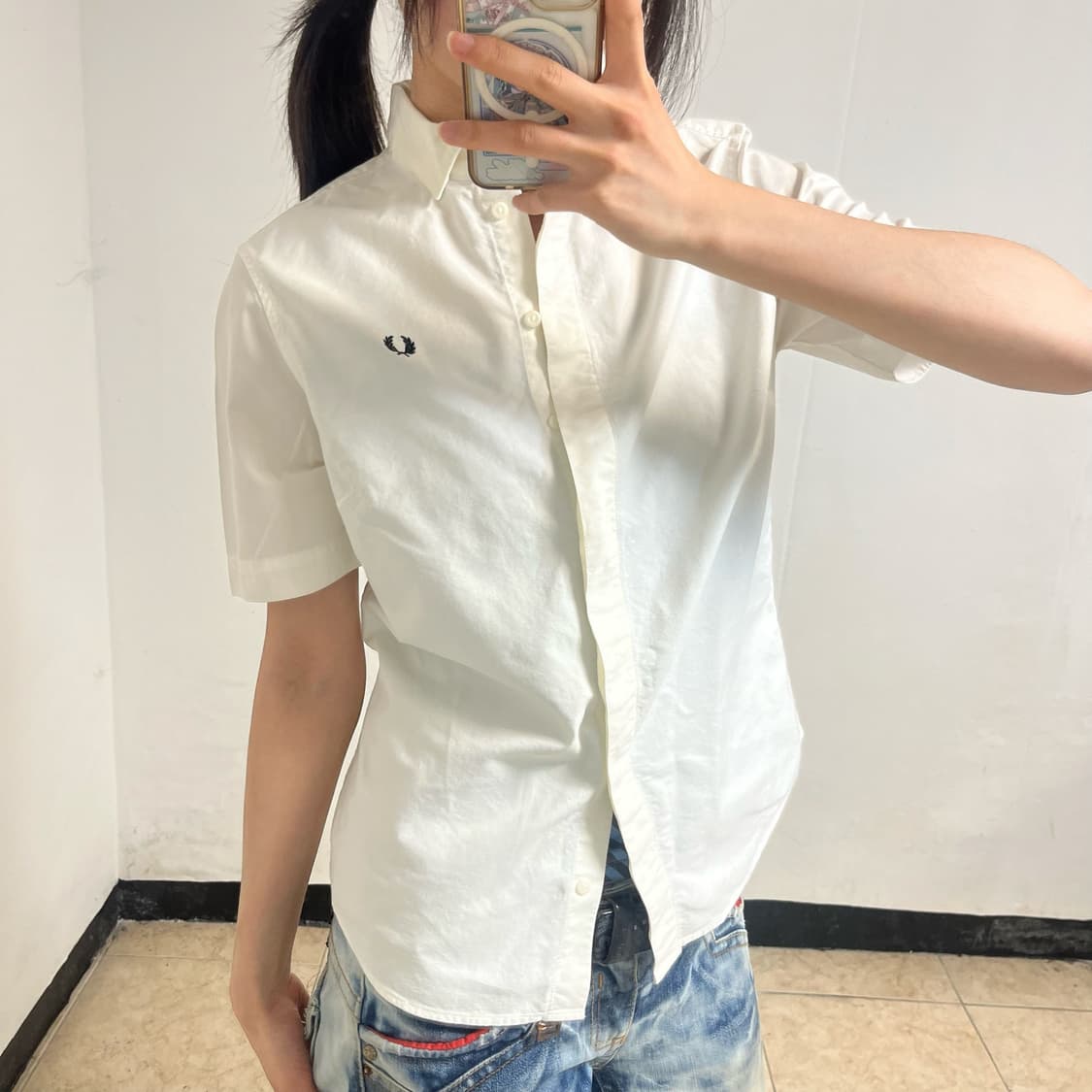 Fred Perry Short Sleeve Shirt 상품이미지2