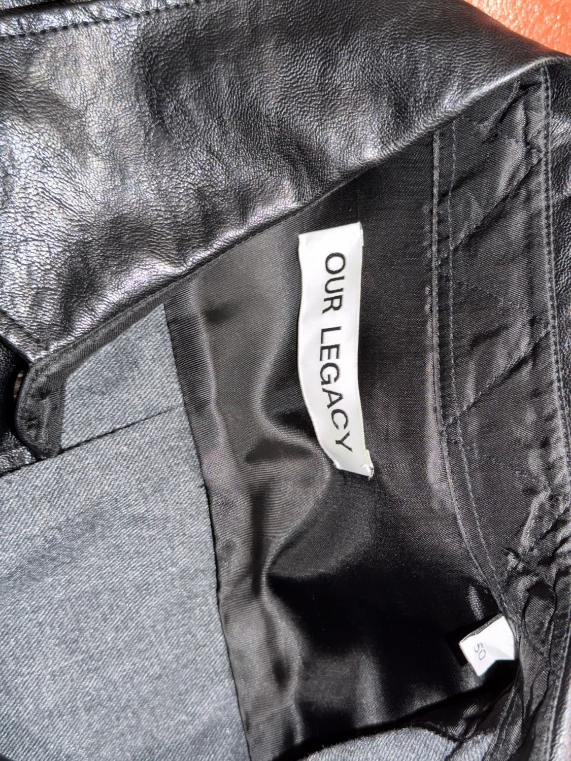 OUR LEGACY COCO 70S SHIRT CAGEIAN BLACK 상품이미지5