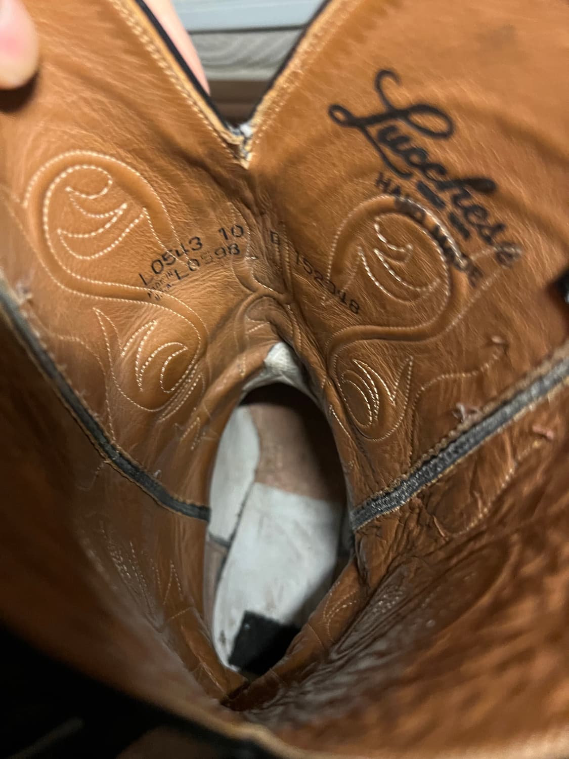 루체스 10d 웨스턴 부츠 핸드메이드 USA 닉푸케 토니라마 레드윙 상품이미지5