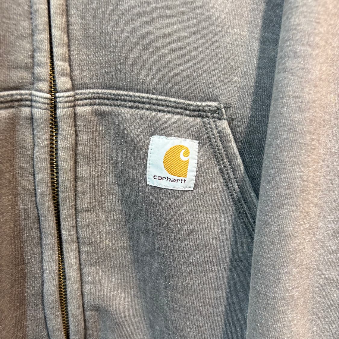 [S] CARHARTT 칼하트 써멀 빈티지 후드 집업  상품이미지2