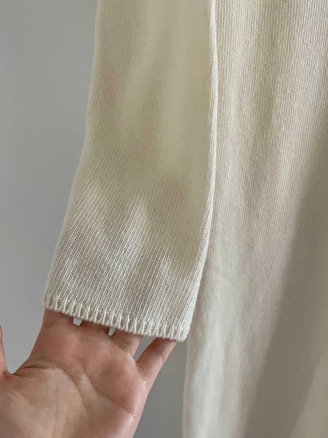 아이보리 브이넥 원피스 상품이미지2