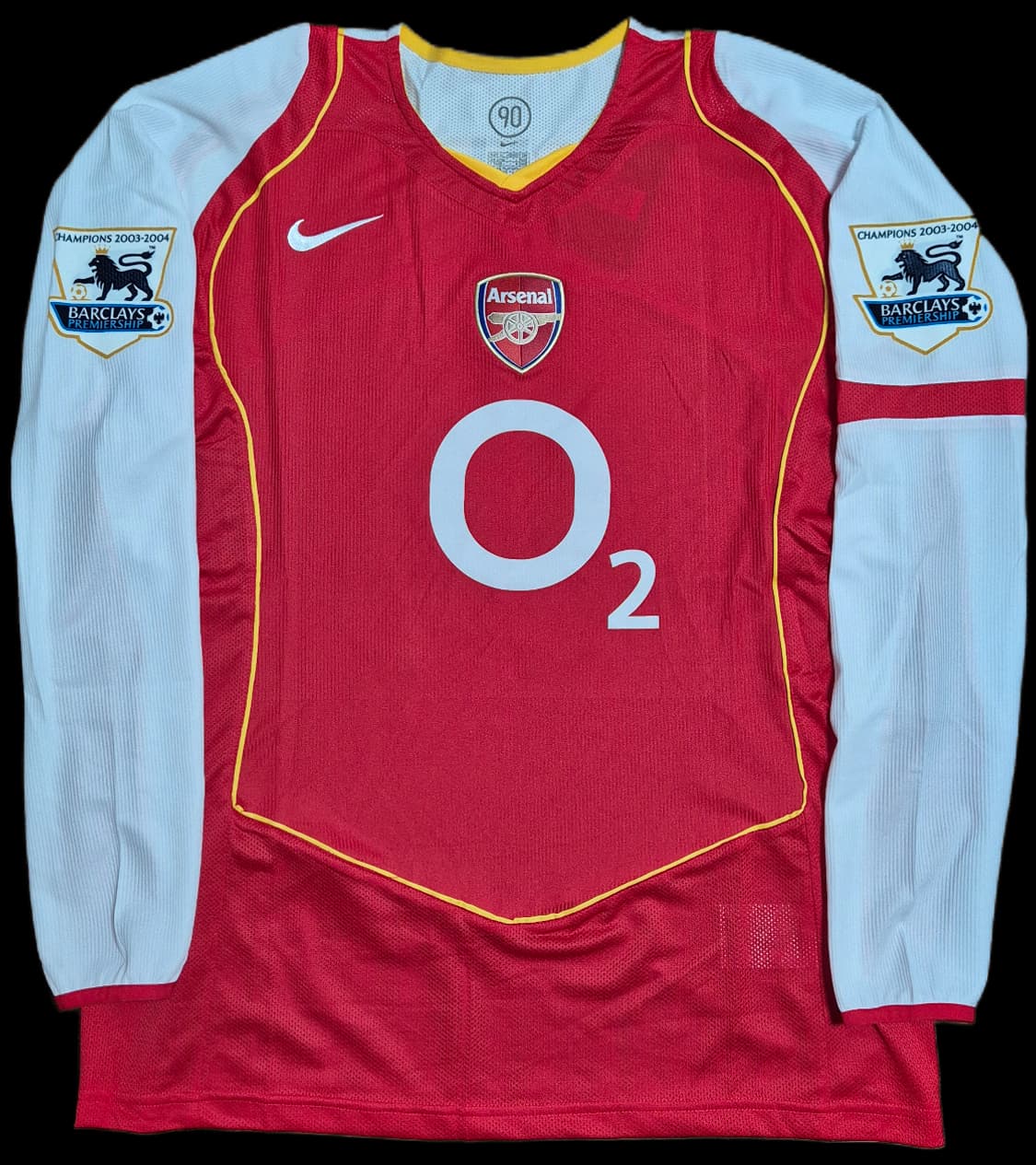 레트로)04-05 아스날 홈킷 티에리 앙리 긴팔유니폼 XL 상품이미지2
