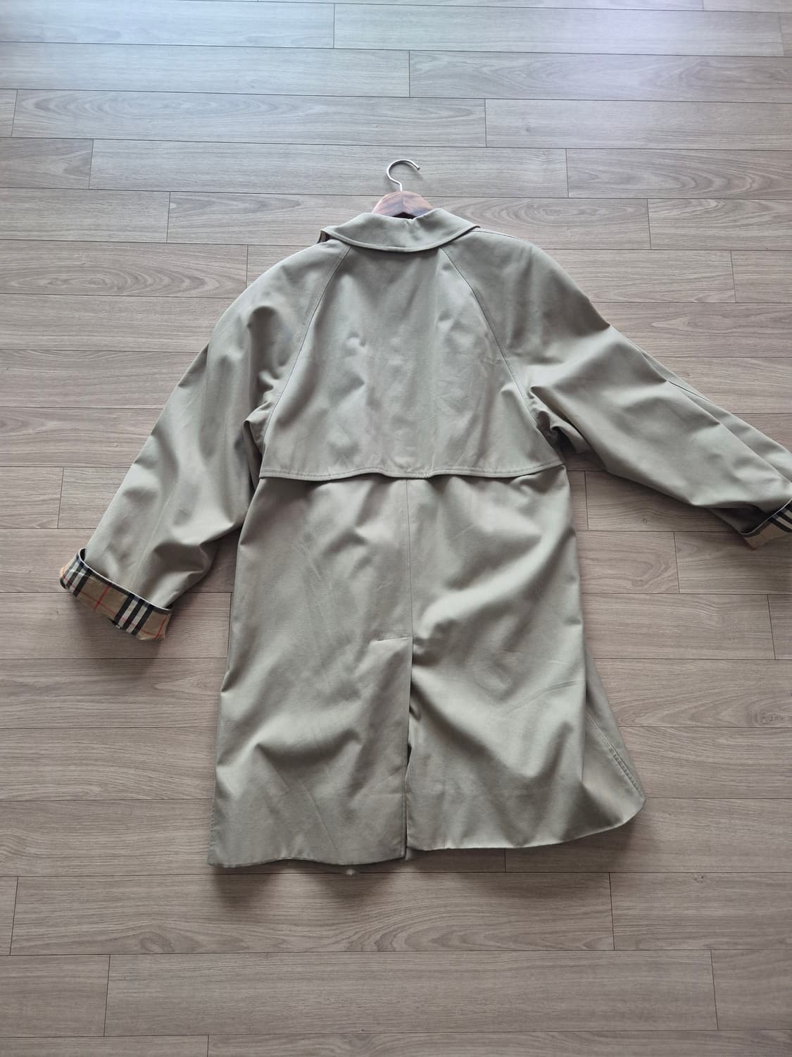 버버리 클래식 개버딘원단 트렌치 카코트 England made 상품이미지2