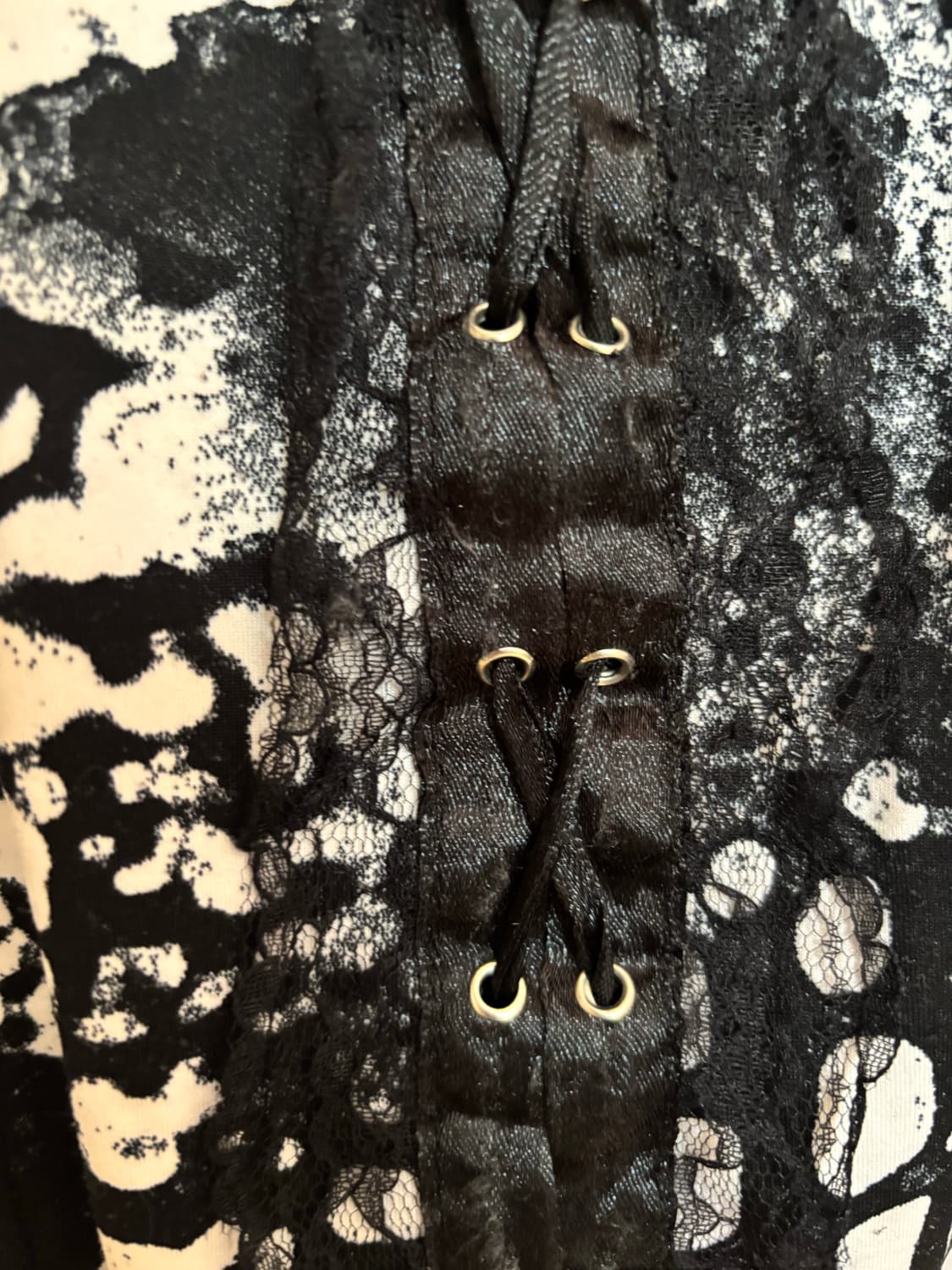 y2k 갸루 레이스업 뷔스티에 / 코르셋 탑 상품이미지6