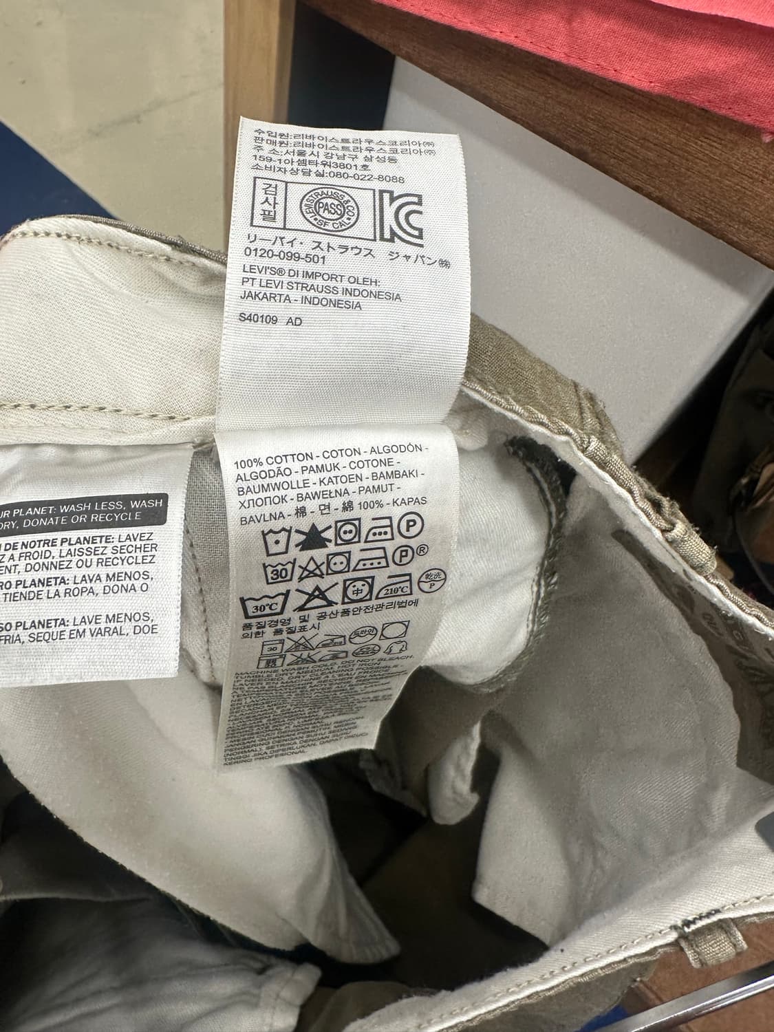 Levis 리바이스 카고 반바지 상품이미지7
