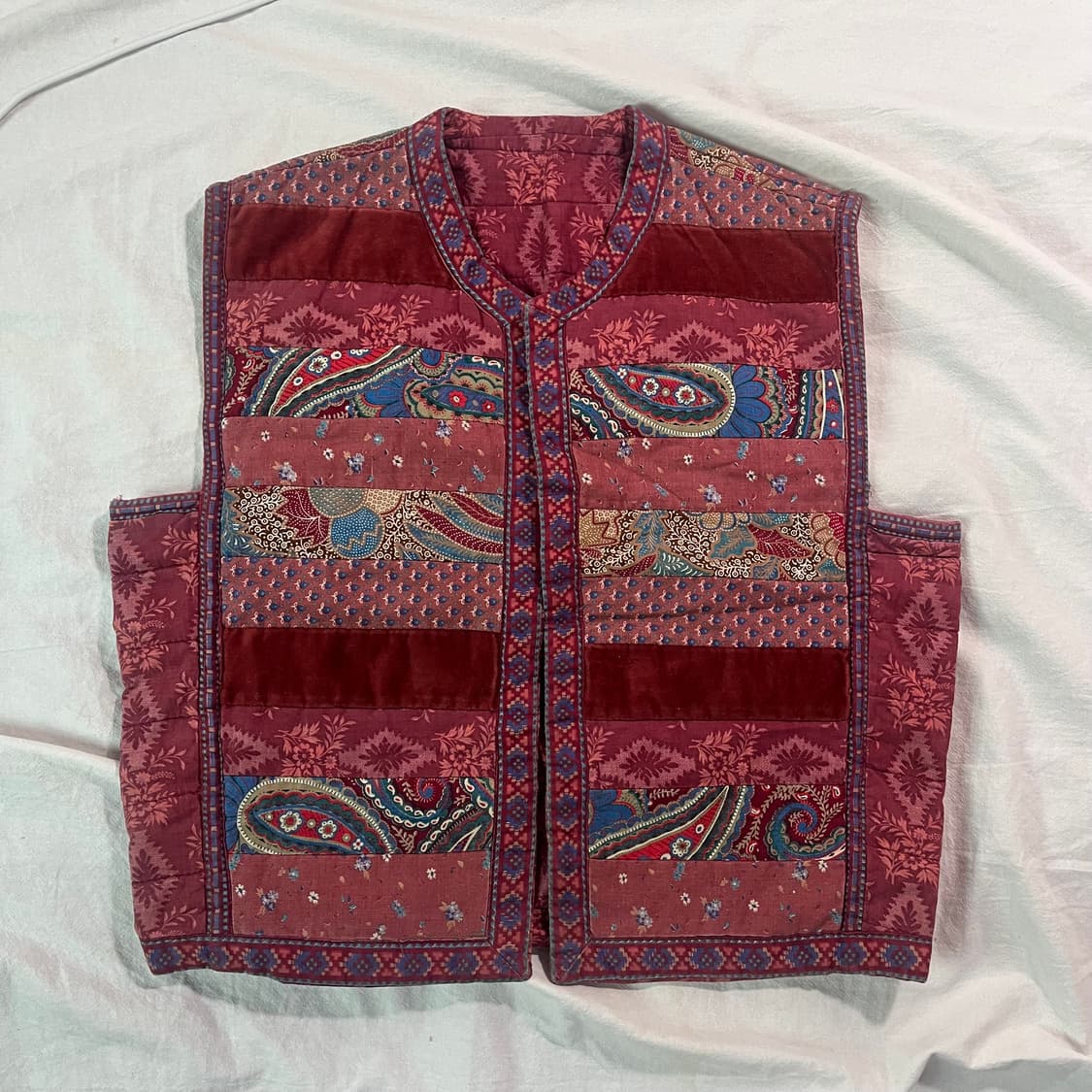 에스닉 스타일 조끼 상품이미지1