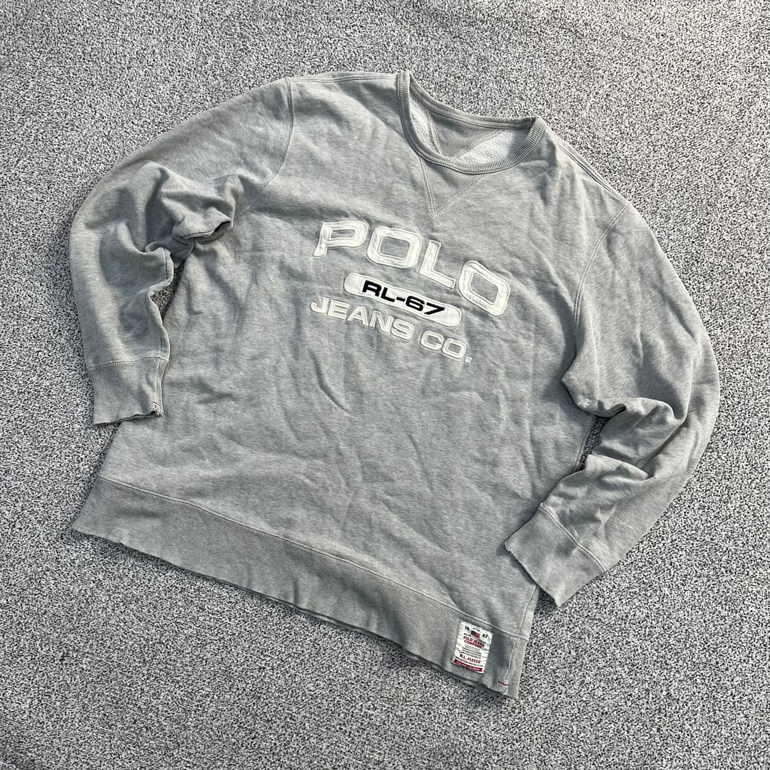 실측확인 폴로진스 맨투맨 0403M 상품이미지1