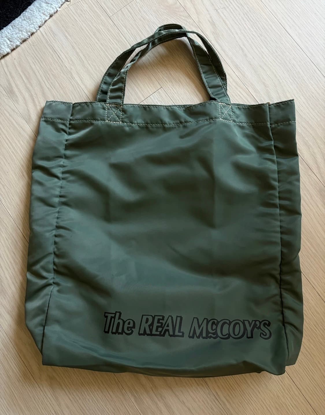 리얼맥코이 토트백 그린 S 상품이미지1