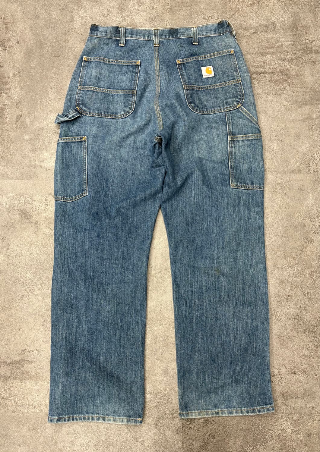 10s 칼하트 더블니 데님 카펜터 팬츠 상품이미지4