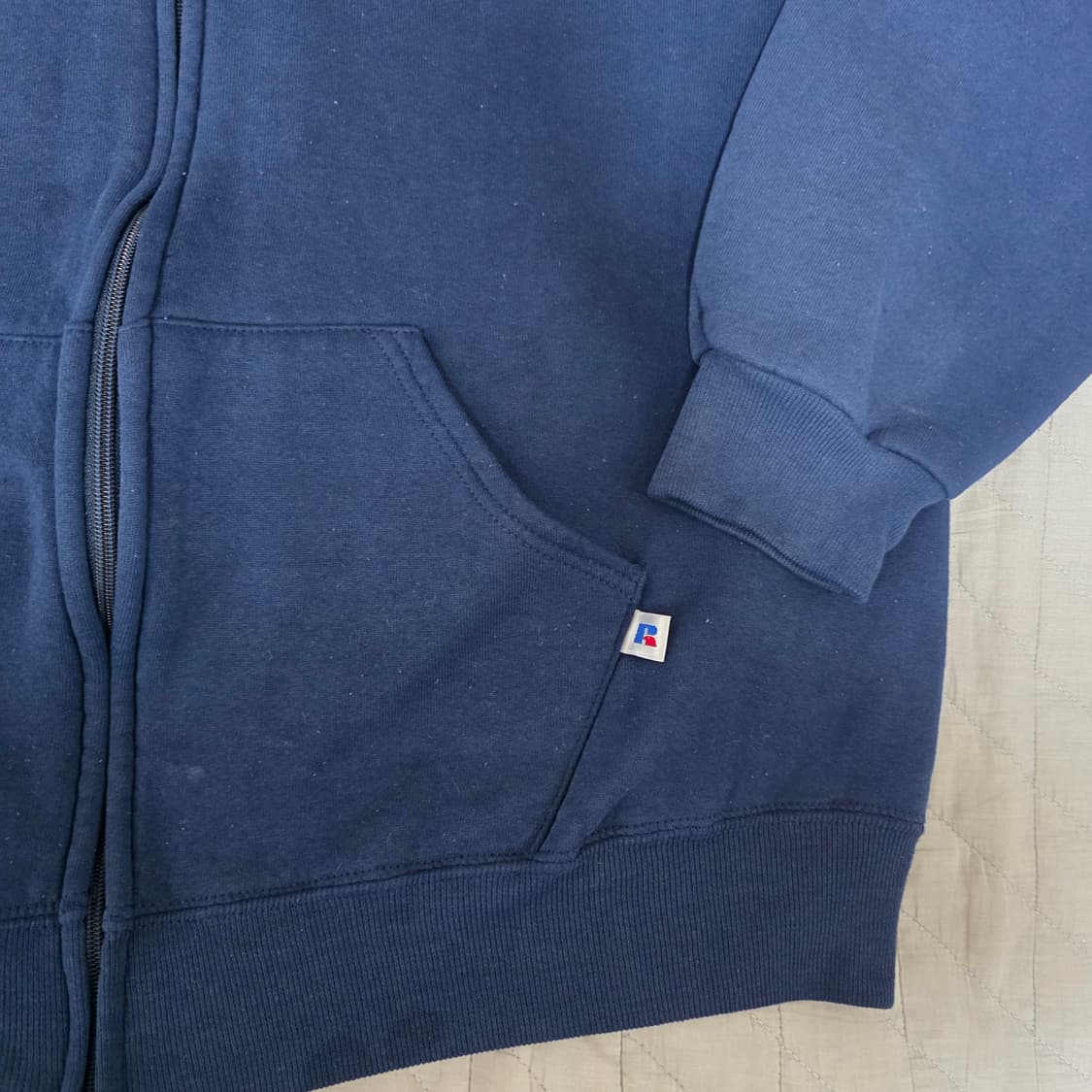 [XL] 러셀 애슬레틱 후드집업 네이비 스테인 VER.22 상품이미지2