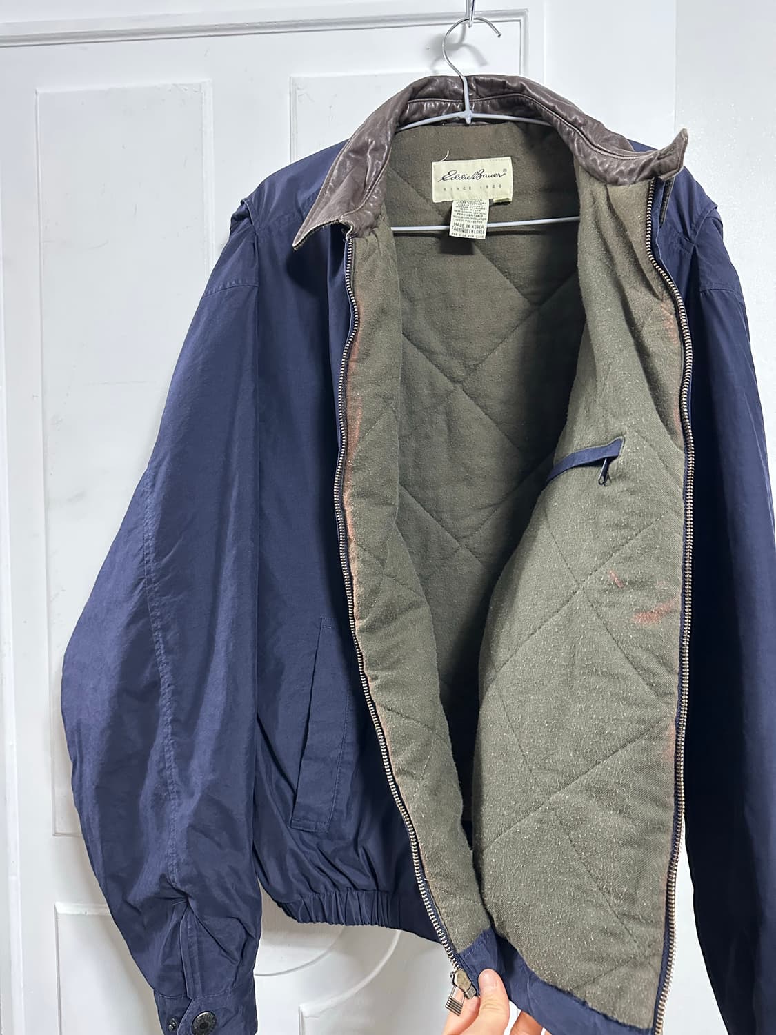 에디바우어 90S 푸퍼 블루종 상품이미지3