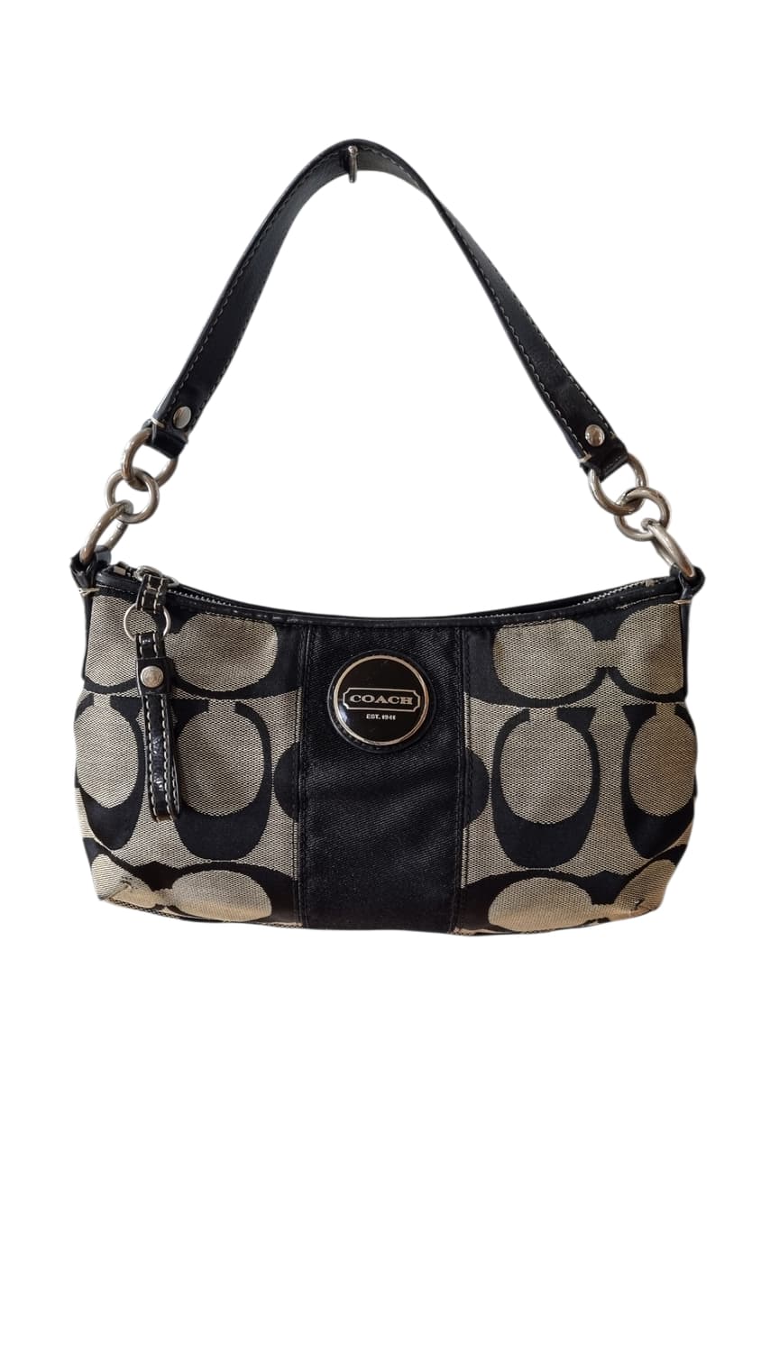 코치 시그니처 블랙 숄더백 히메 갸루 y2k 빈티지코치 올드코치 상품이미지1