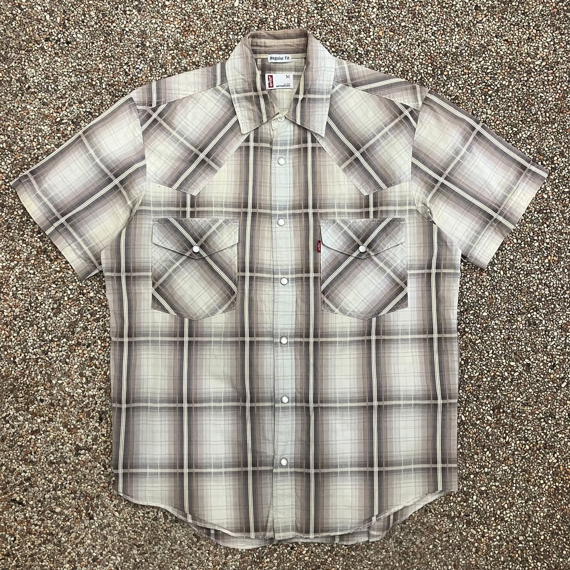 678 리바이스 웨스턴 반팔셔츠 상품이미지1