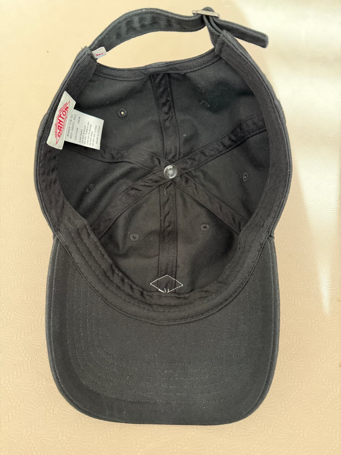 단톤 볼캡 블랙 상품이미지4