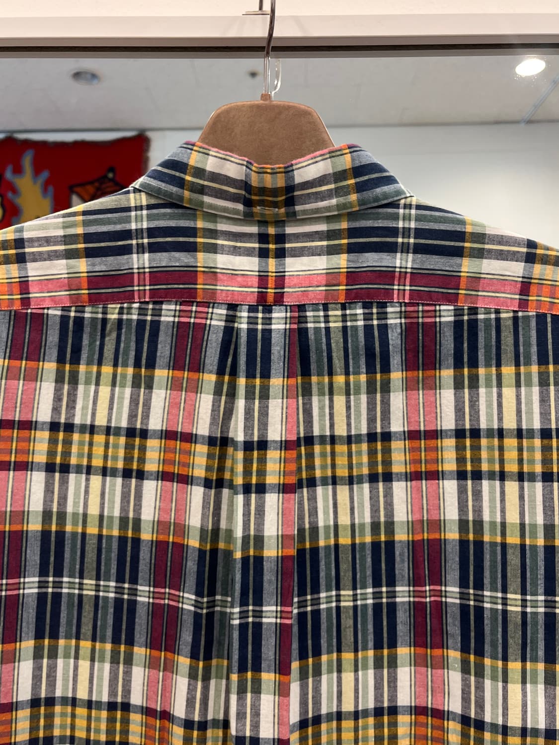 Polo RL 폴로 랄프로렌 CLASSIC FIT 체크 반팔 셔츠 상품이미지5