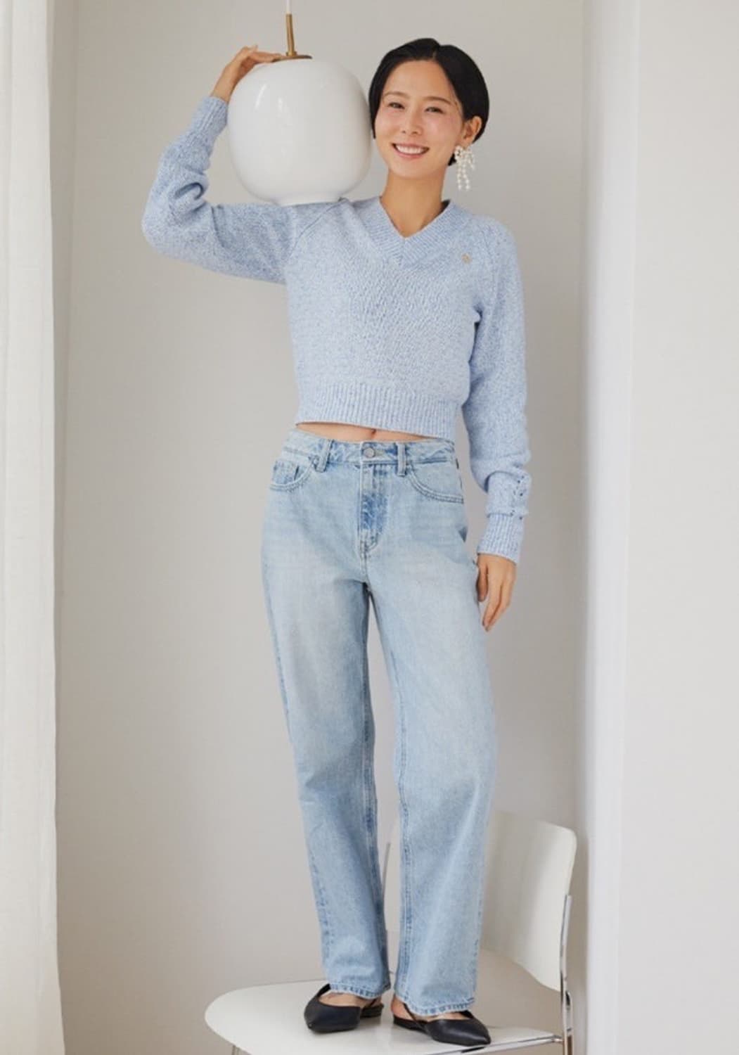 플랙진 연청 26사이즈 상품이미지1