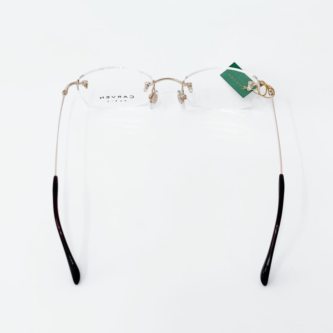 키지클럽 CARVEN 골드 무테 데드스탁 빈티지안경 상품이미지4