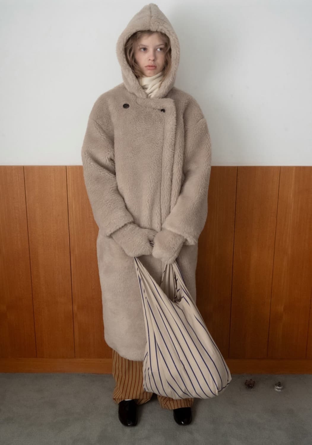 스무드무드 테디베어 퍼코트 스무스무드 상품이미지2