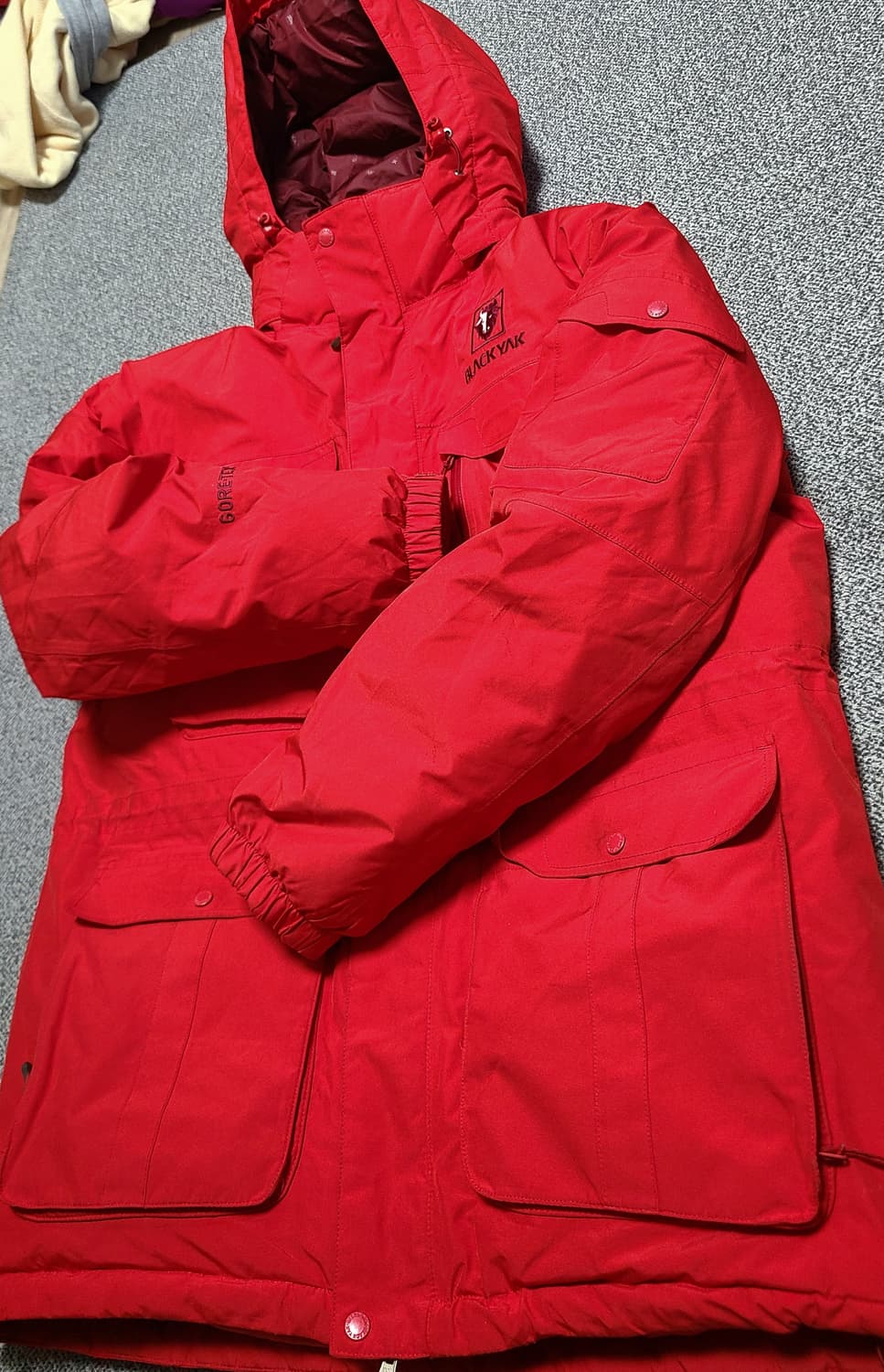 블랙야크 남성 고어텍스 구스다운 패딩 100 상품이미지1