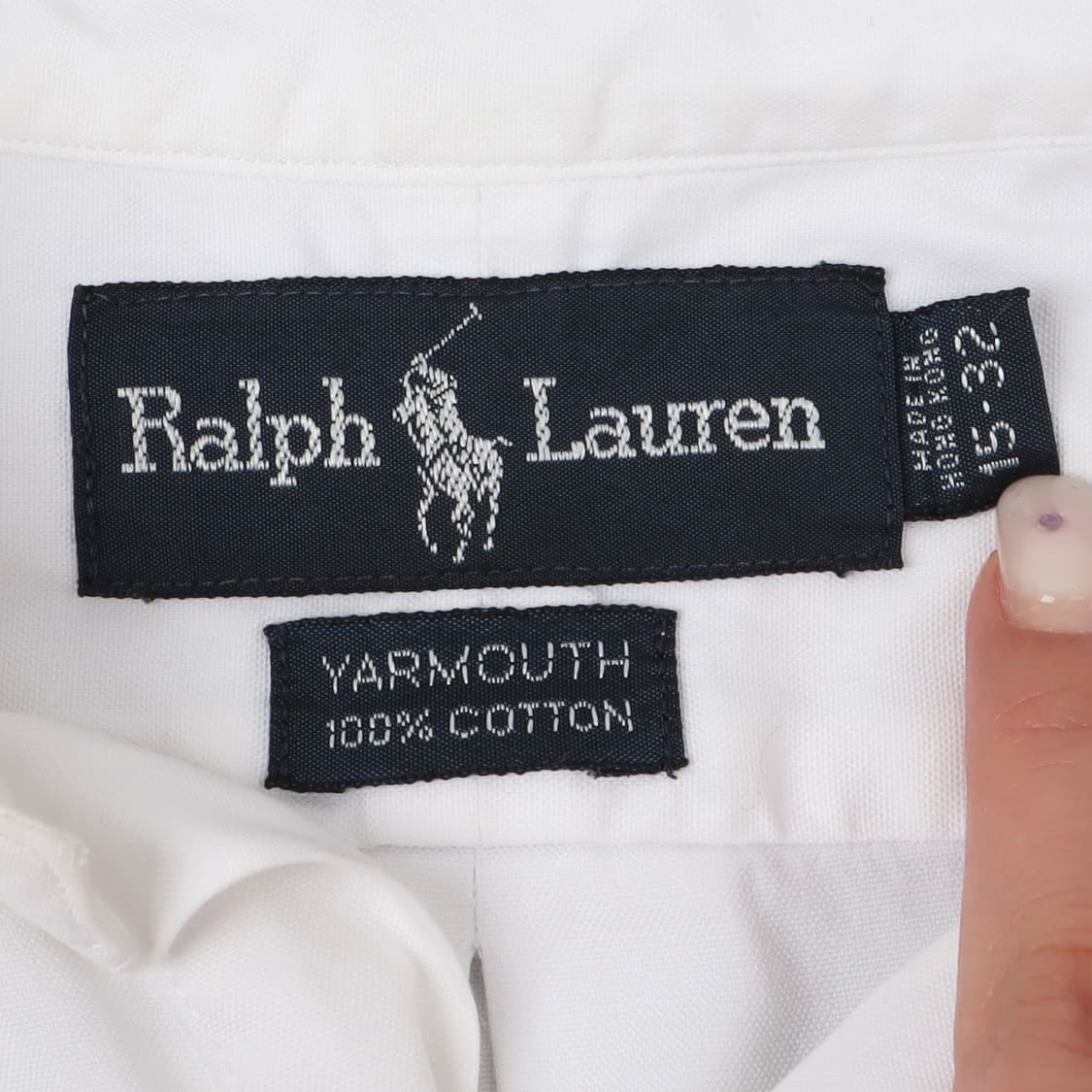 폴로 랄프로렌 yarmouth 옥스포드 화이트 셔츠 상품이미지8
