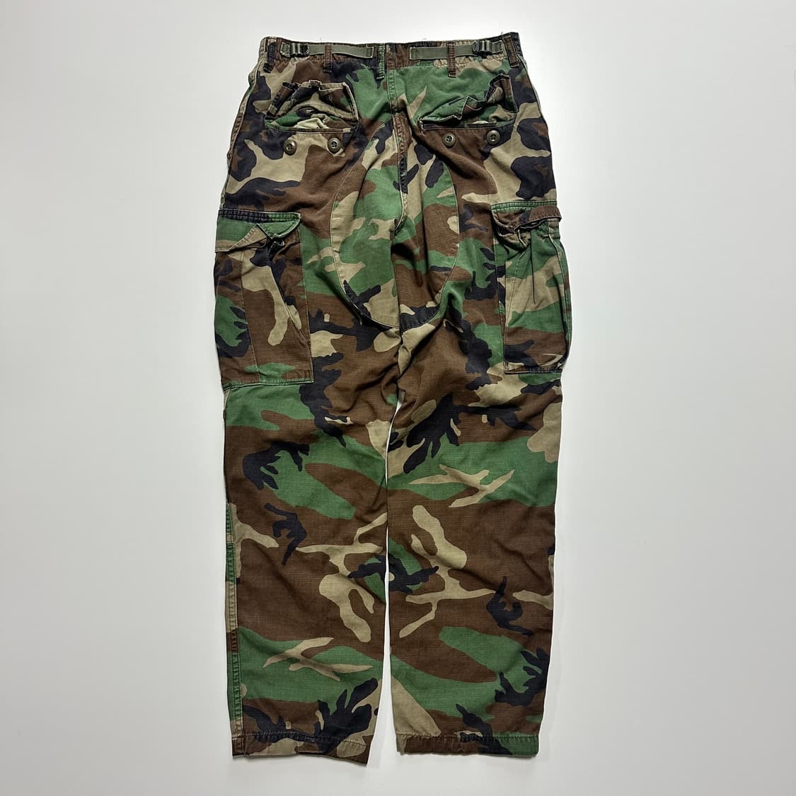 오리지널 우드랜드 카모 BDU 카고 팬츠 상품이미지2