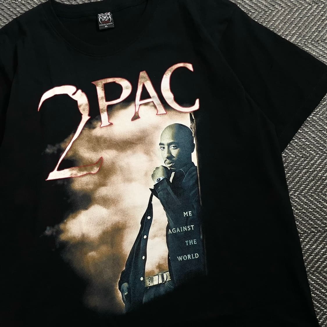 빈티지 투팍 힙합 프린팅 티셔츠o 4454 상품이미지2
