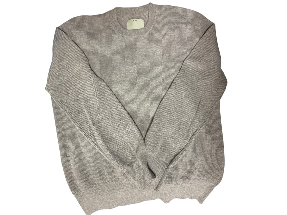 포터리 컴포트 크루넥 니트 멜란지토프 2사이즈   상품이미지2