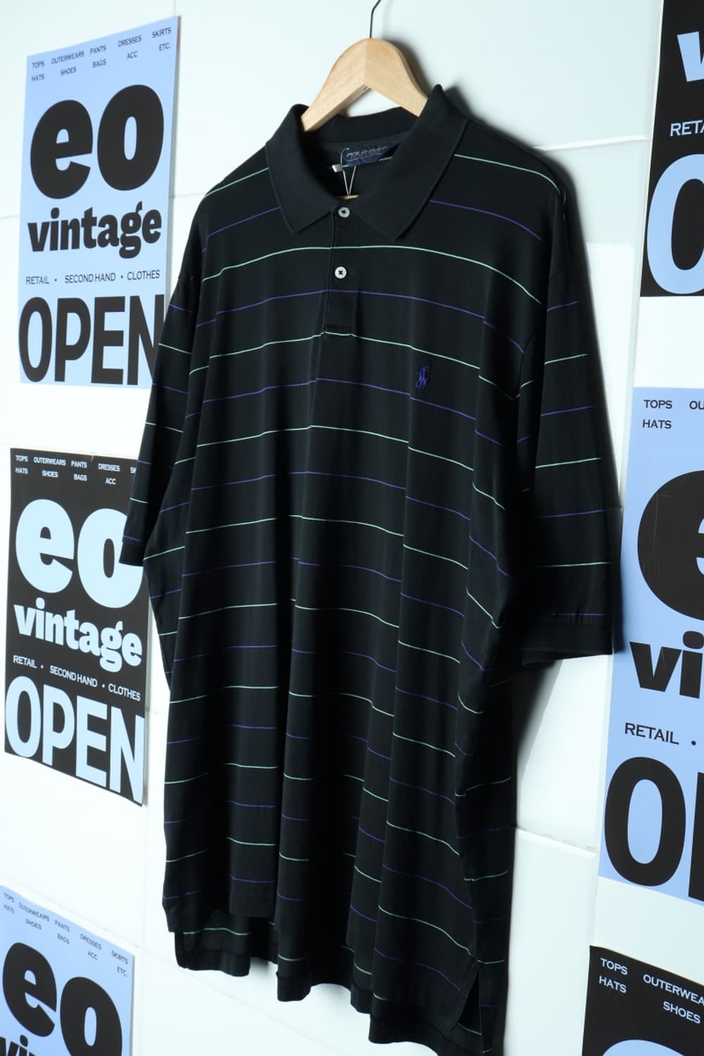 (XL-3XL) 폴로 랄프로렌 반팔 카라 티셔츠 USA 희귀-H30571 상품이미지1