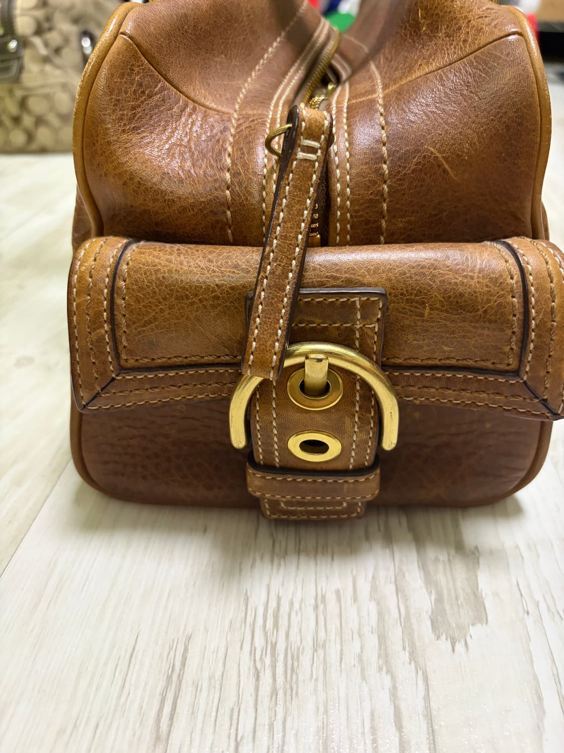 [OS] Vintage Coach SoHo MIA Tobacco Brow 상품이미지6