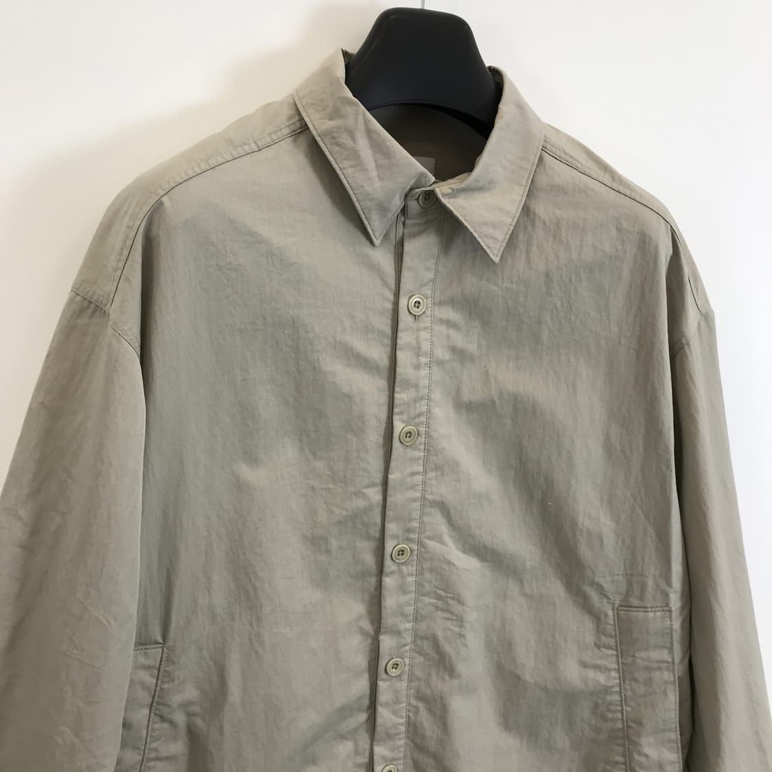 노드아카이브 나일론코튼 코치셔츠 [0] 상품이미지2