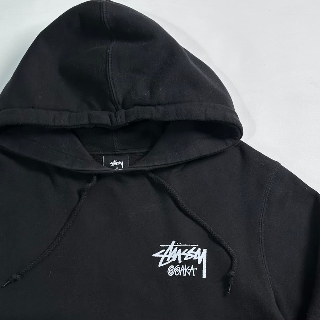 스투시 블랙 오사카 후드티   상품이미지2
