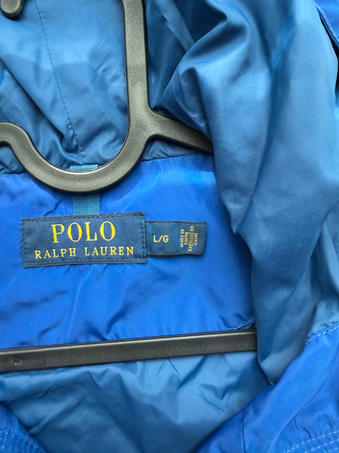 폴로랄프로렌 바람막이 블루 L 상품이미지1