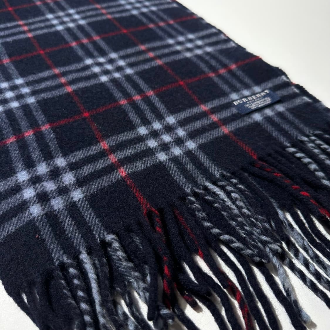 버버리 램스울 체크 머플러 목도리 상품이미지4