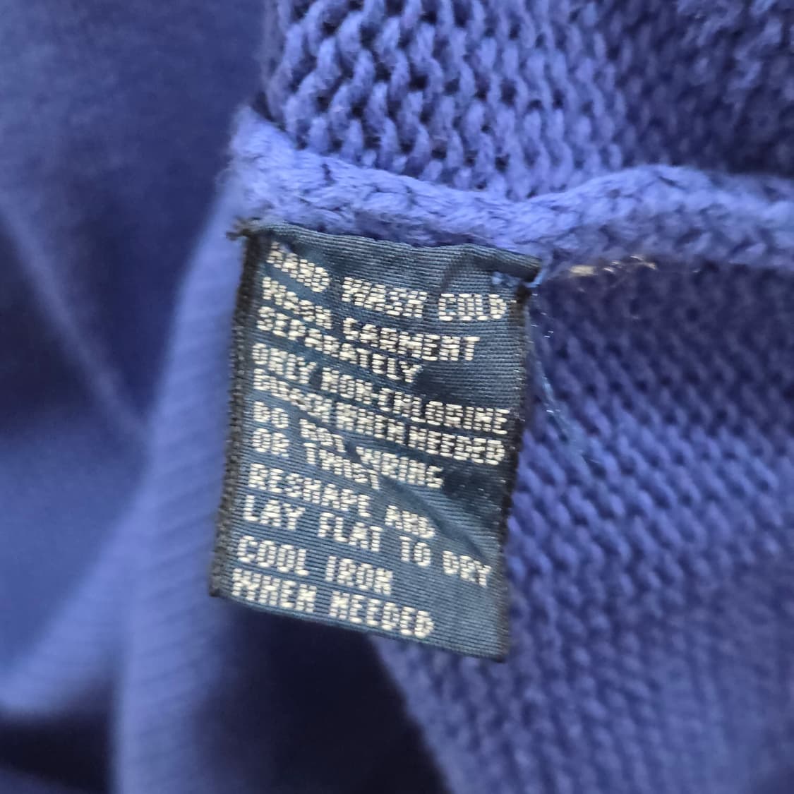 폴로랄프로렌 코튼 니트 베스트 XL 상품이미지4