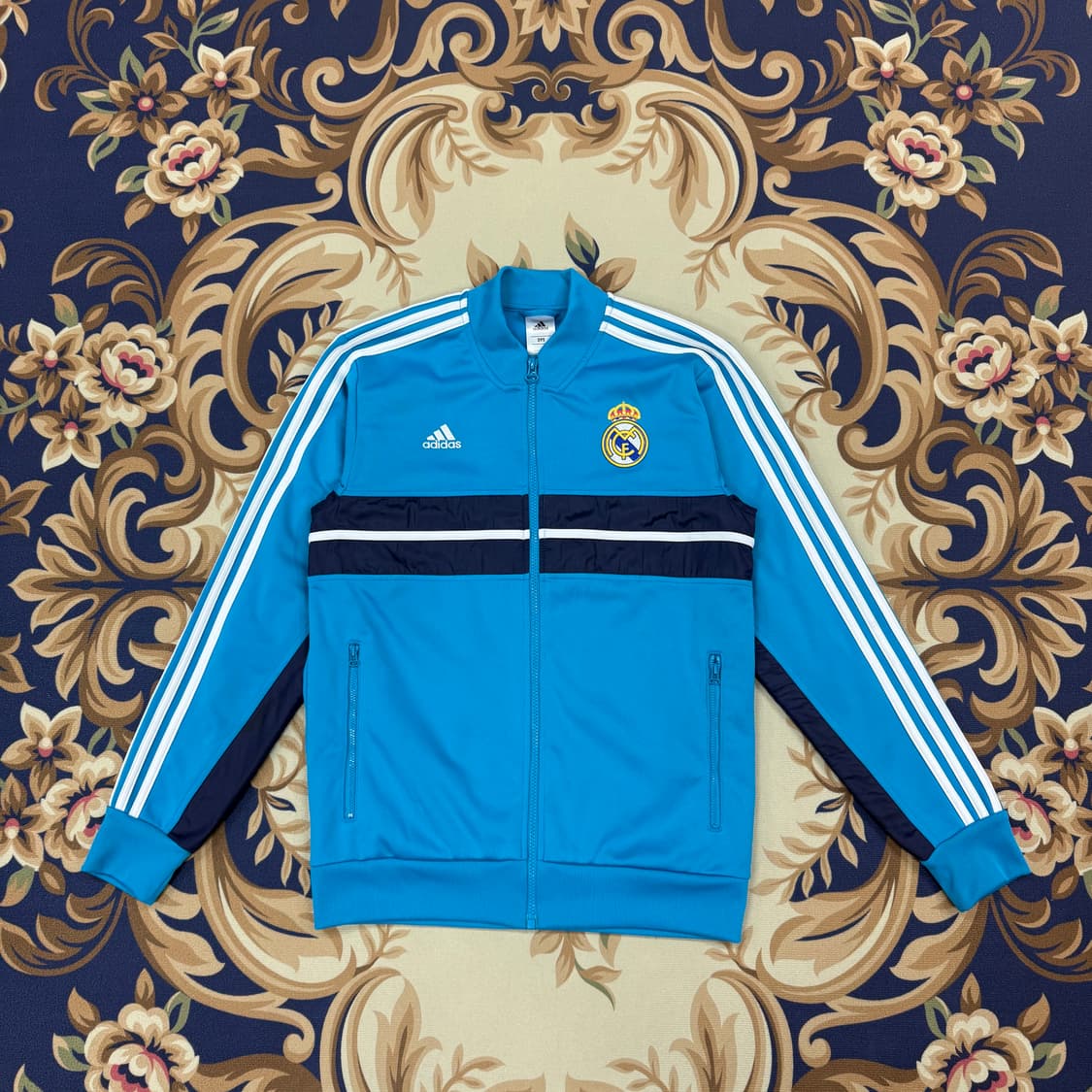 (M)10s 아디다스 Adidas 레알 마드리드 트랙탑 져지(스카이블루) 상품이미지1