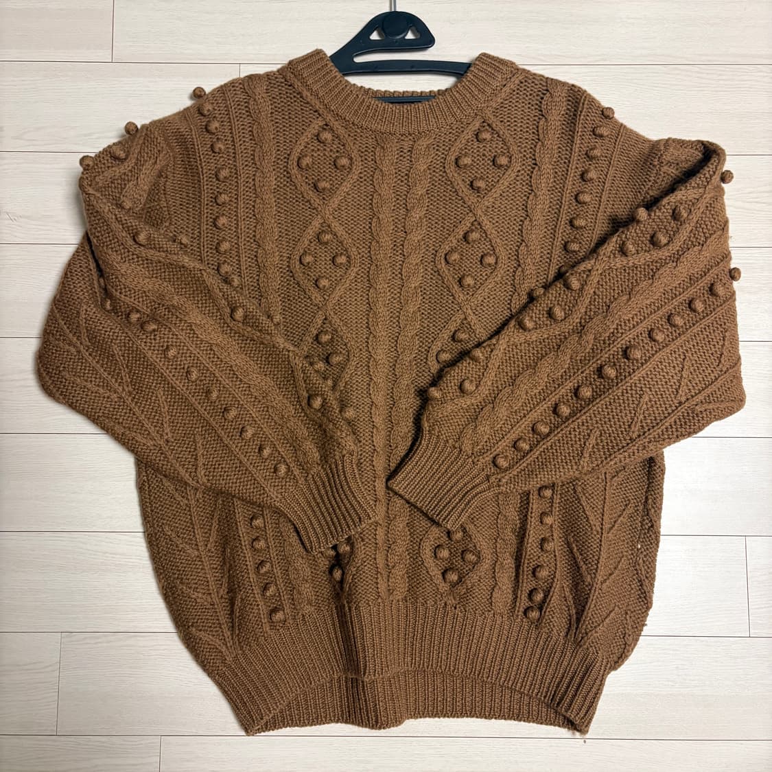 빈티지 폼폼 니트 상품이미지1