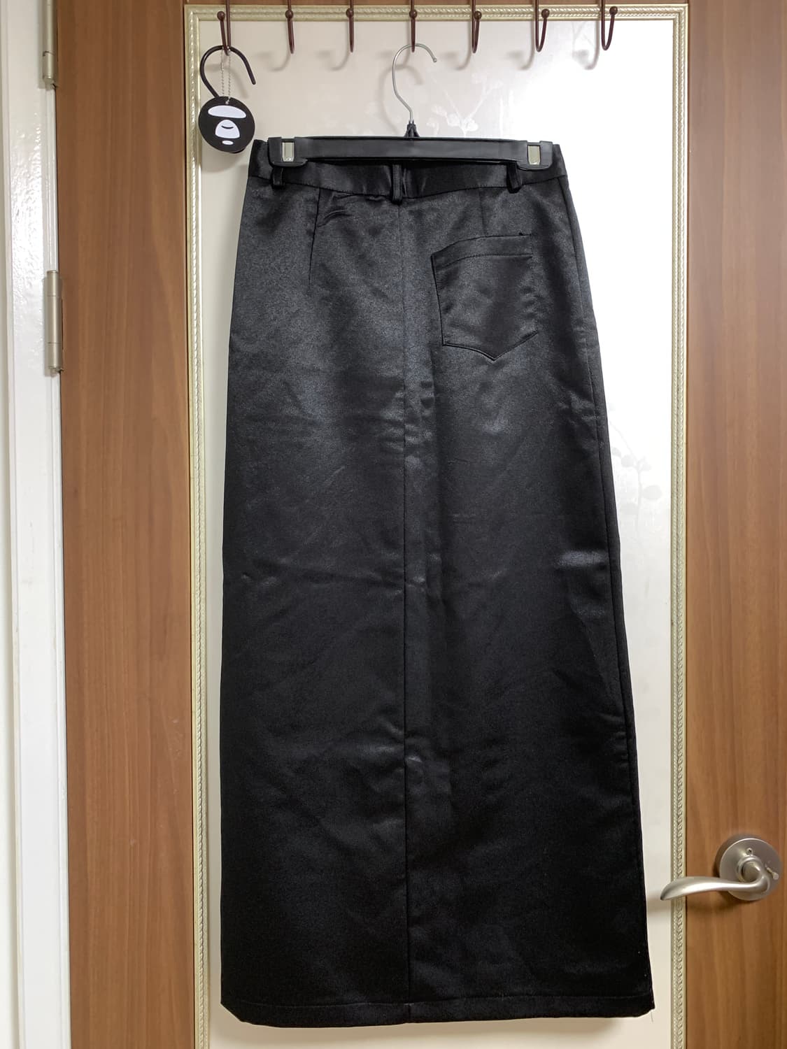 보헤미안 서울 새틴 롱 스커트 상품이미지2